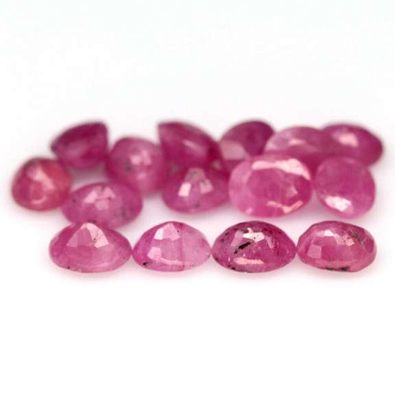 Fantastic 6.30ct HEATED ONLY Burmese Ruby set