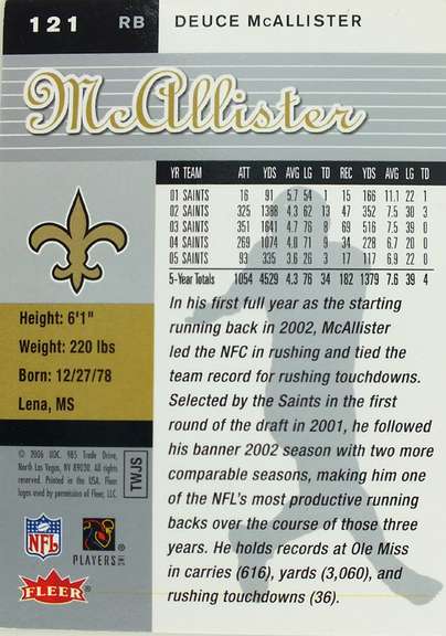 NFL Collectable