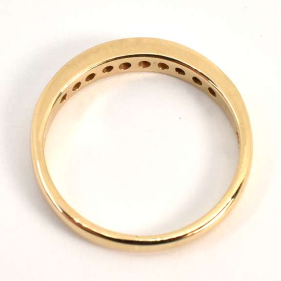 Easy to Wear Channel Set Diamond Band