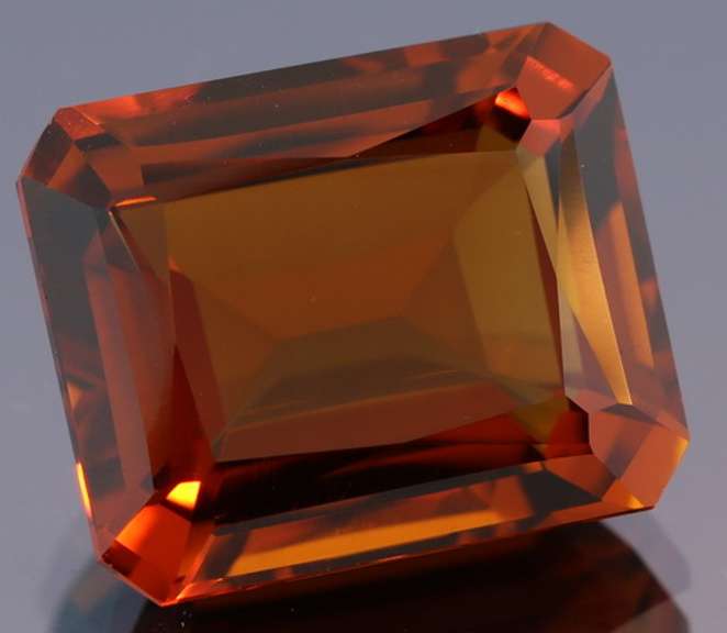 Top color AAA 31.48ct created Citrine