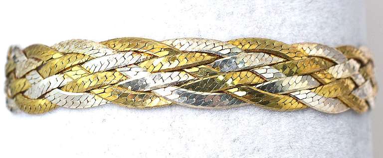 Sterling Silver & Vermeil  Bracelet