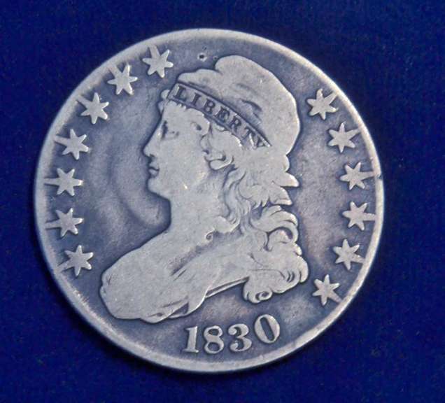 1830 Bust Half Dollar Circulated