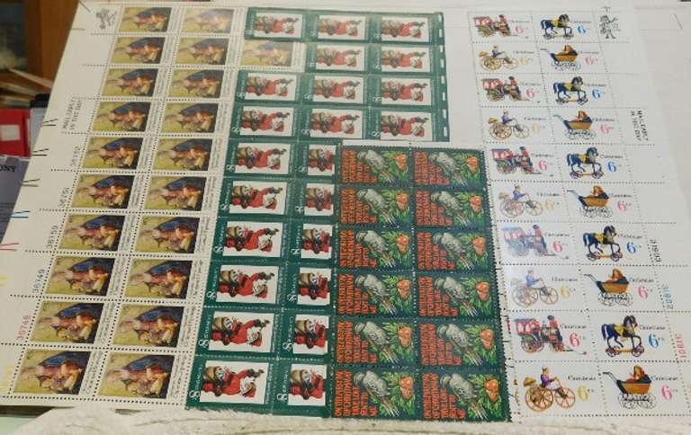 Stamps:  Christmas $22.44