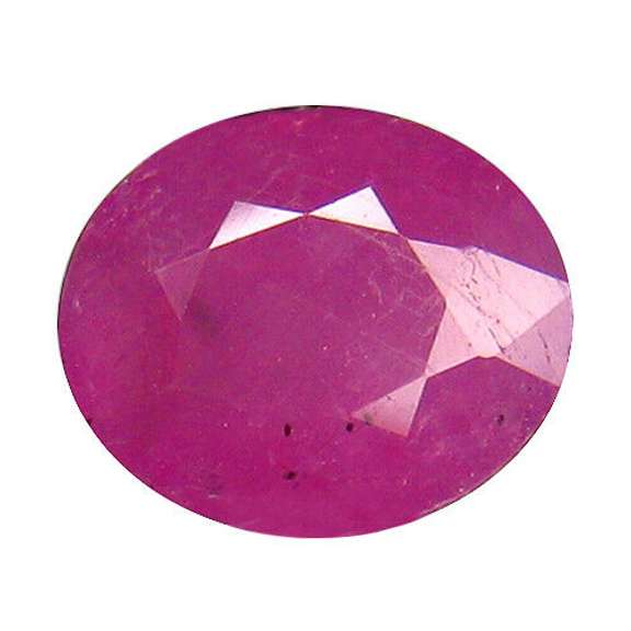 Glistening violet red 2.08ct UNHEATED Ruby