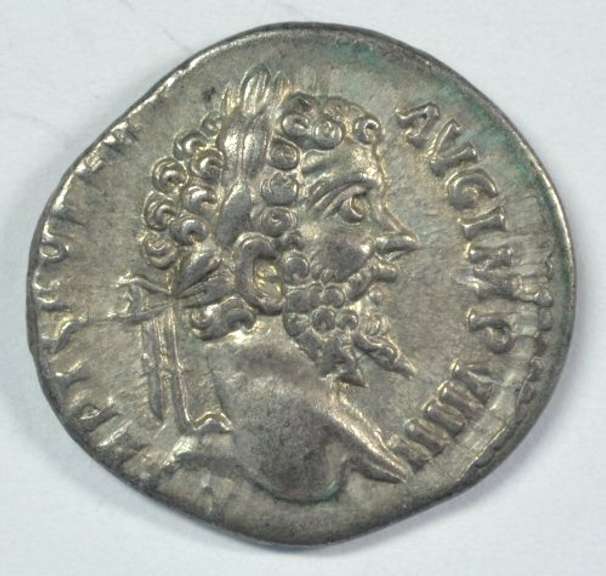Great Septimius Severus Roman Silver Denarius, 193-211