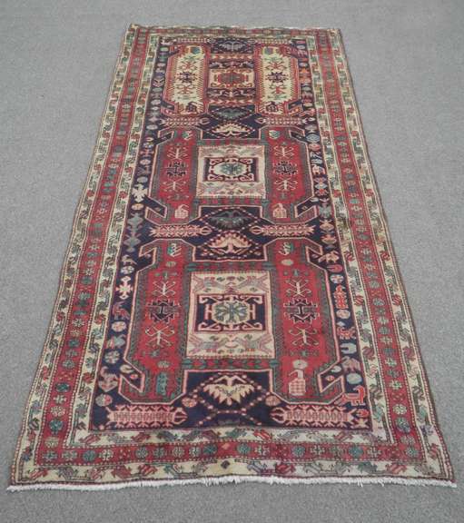 Semi Antique Persian Ghashghaei 4.0x8.4