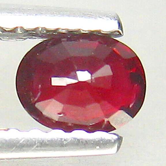 Top blood red UNHEATED .50ct Lichinga Ruby