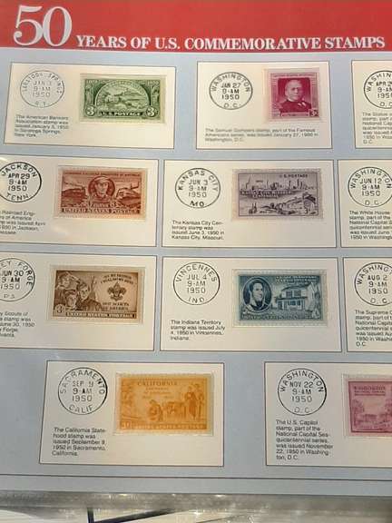 4 Stamp Volume Sets