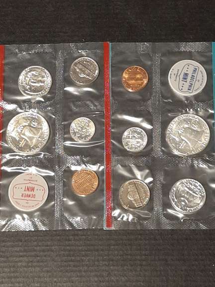 3 1963 US Mint Sets