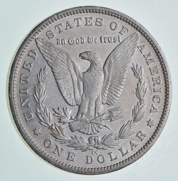 1893-CC Morgan Silver Dollar