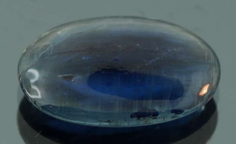 Gorgeous 10.22ct sapphire blue Kyanite cabochon