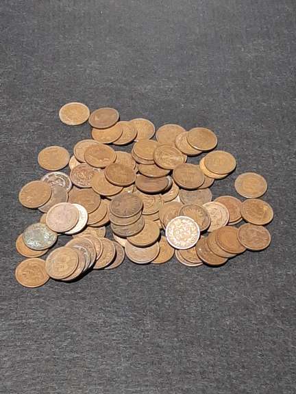 90 Indian Cents