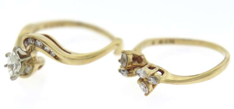 Wonderful Marquise Center & Marquise Cluster Ring