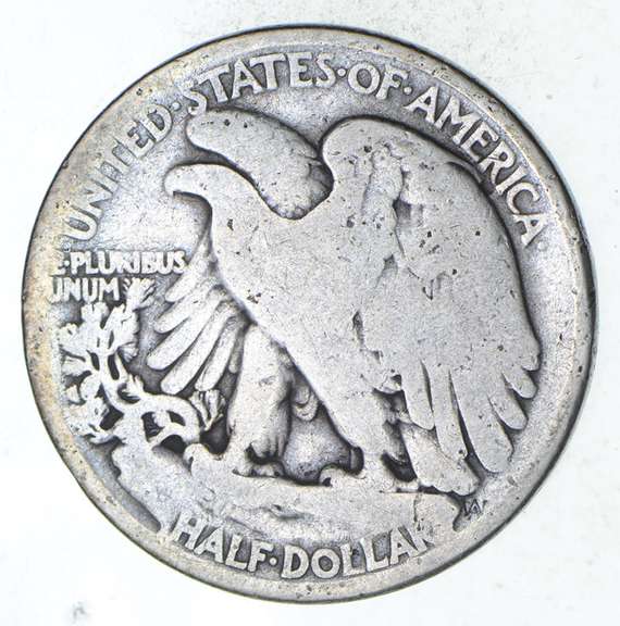 1921 Walking Liberty Silver Half Dollar - Circulated