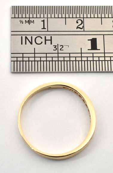 Channel Set Diamond Band