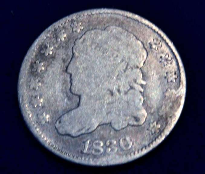 1830 Half Dime Circulated