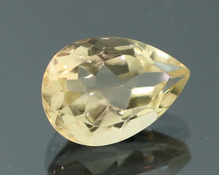 Gorgeous 5.08ct pear cut 10x14mm Citrine