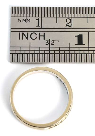 Stackable WG Channel Set Diamond Band