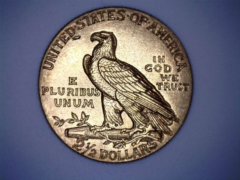 1926 Near Unc US  Indian $2 1/2 Gold Quarter Eagle