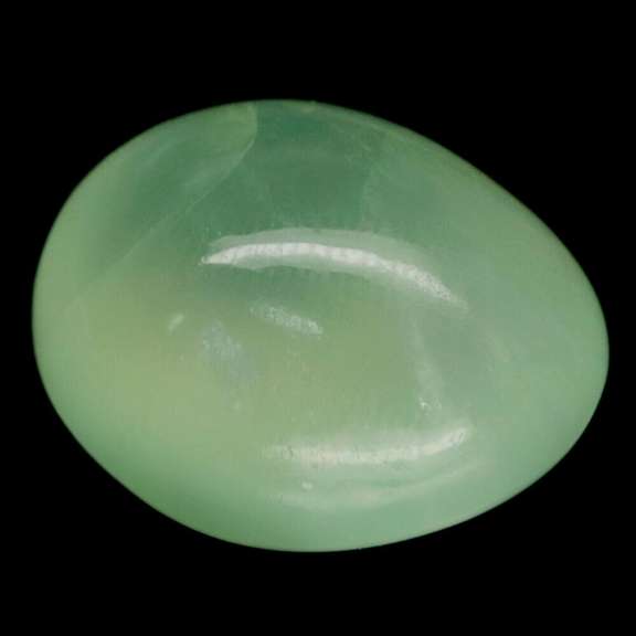 Large 19.22ct untreated Prehnite cabochon