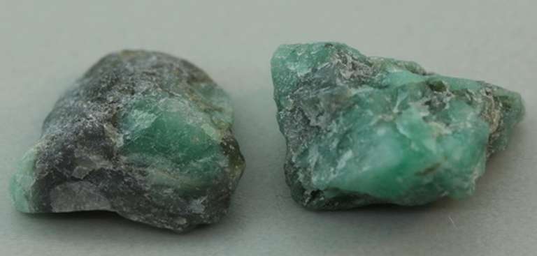 Collectors 15.77ct raw Emerald in matrix