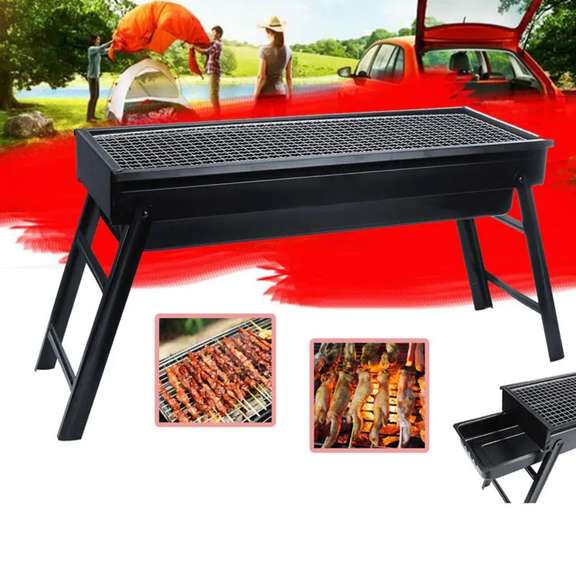 Foldable Barbeque Grill Charcoal