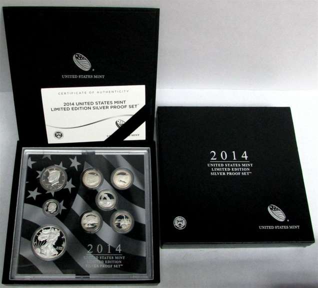 2014 United States Limited Edition Silver Proof Set