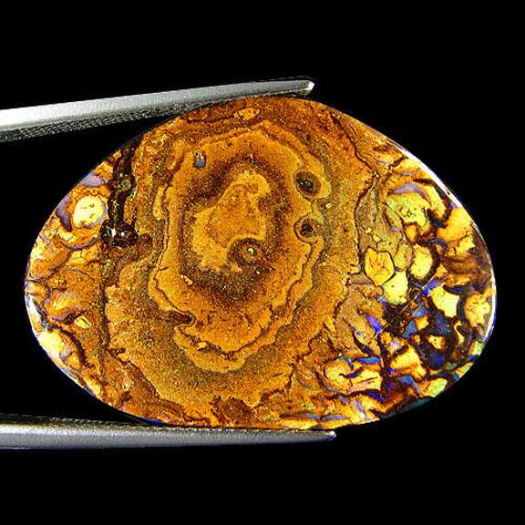 Highly figurative 26.76ct Koroit boulder Opal
