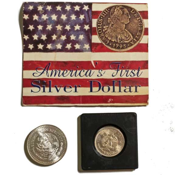Mexico Coin Lot Silver and Copper