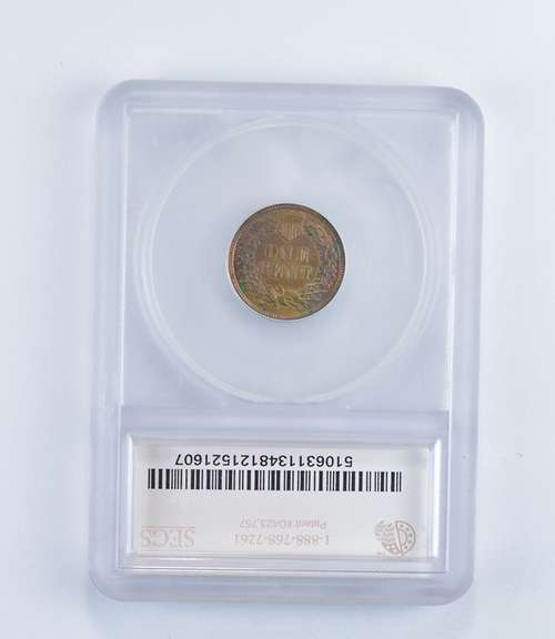MS63 RB 1895/5 Indian Head Cent - Graded SEGS