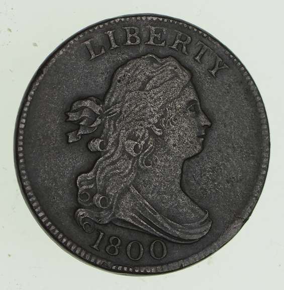 1800 Draped Bust Half Cent - Circulated