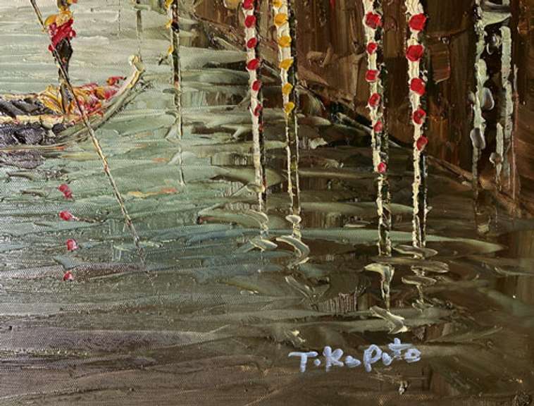 ONE OF A KIND HAND PAINTED OIL PAINTING ON CANVAS