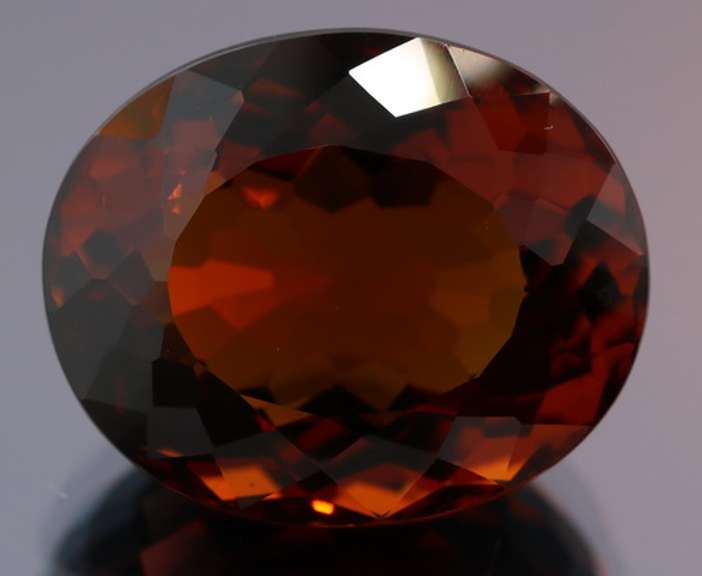 AAA! Ravishing 31.49ct top Madeira created Citrine