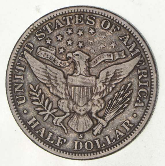 1898-S Barber Half Dollar