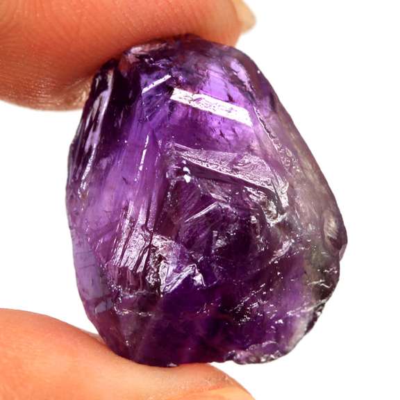 Gorgeous 20.15ct untreated uncut Amethyst