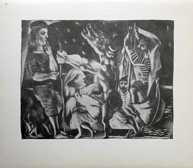 PABLO PICASSO, BLIND MINOTAUR