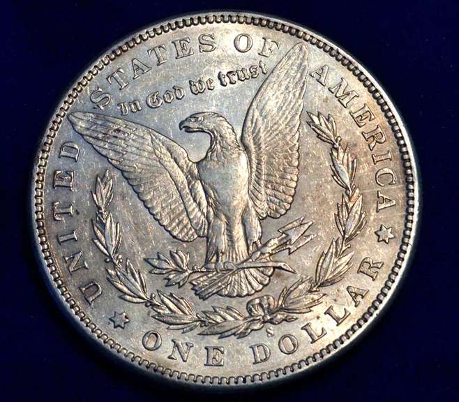 Lot of 6 Morgan Dollars From the late Eighteen Hundreds All From The San Francisco Mint