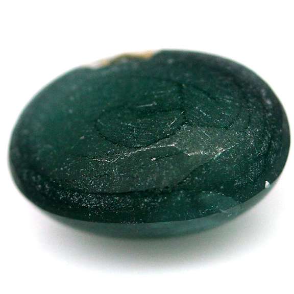 Eye catching 2.68ct forest green Apatite cabochon