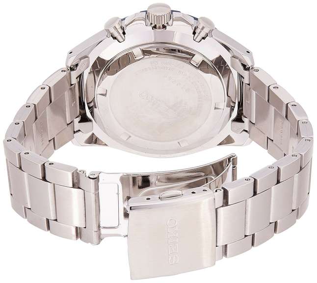 Seiko Chronograph Blue Dial Men's Watch