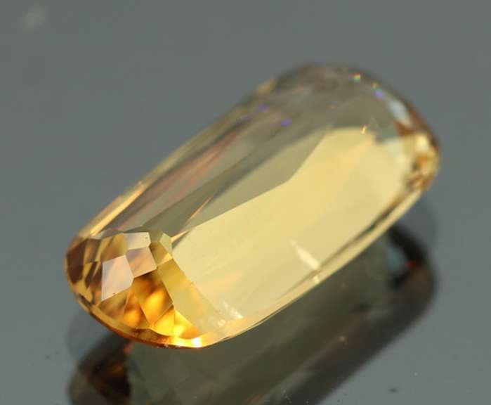 Top color 7.26ct untreated yellow Tourmaline