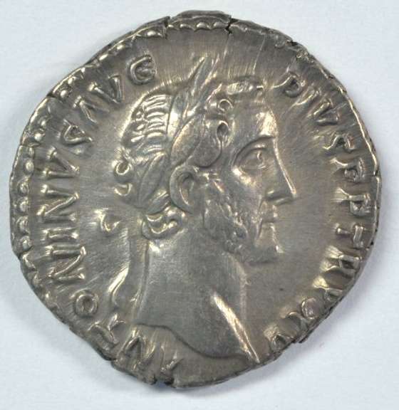 Great Antoninus Pius Roman Silver Denarius, 138-161 AD