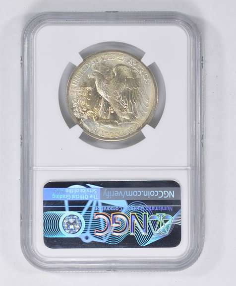 MS66+ 1943-D Walking Liberty Half Dollar - NGC Graded