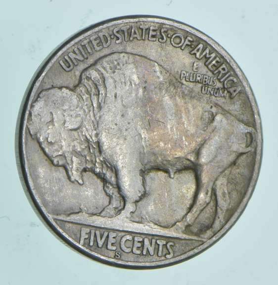 1920-S Indian Head Buffalo Nickel