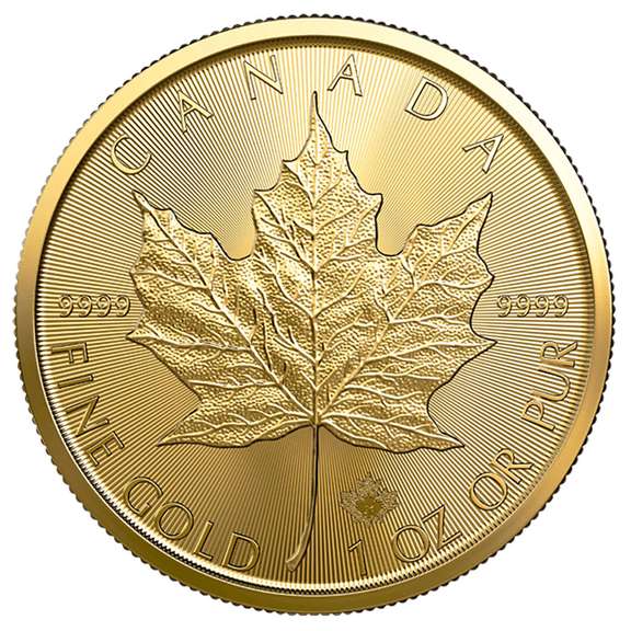 2021 1 oz Canadian Gold Maple Leaf Uncirculated