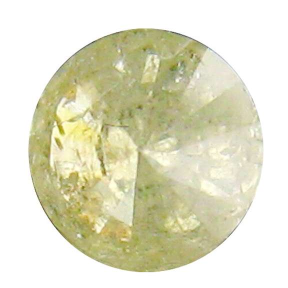 Fancy lace white .22ct unheated Diamond solitaire