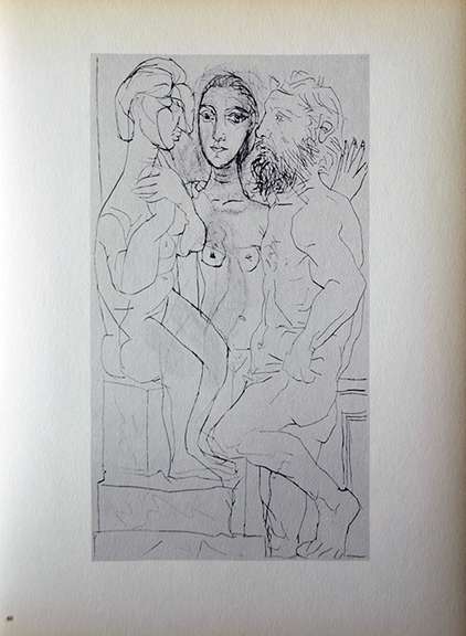 PABLO PICASSO, SCULPTOR AND MODEL