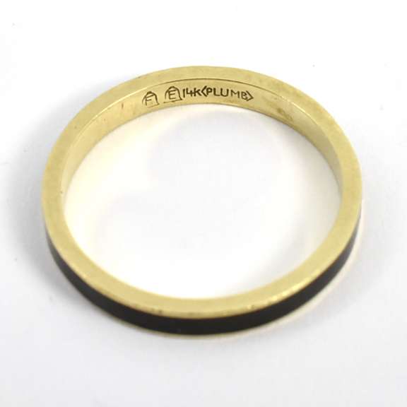 Useful Band with Black Enamel