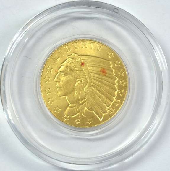 Gem BU Indian Head Gold Design from Golden State Mint