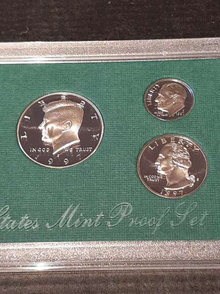 4 1991 And 4 1997 US Proof Sets