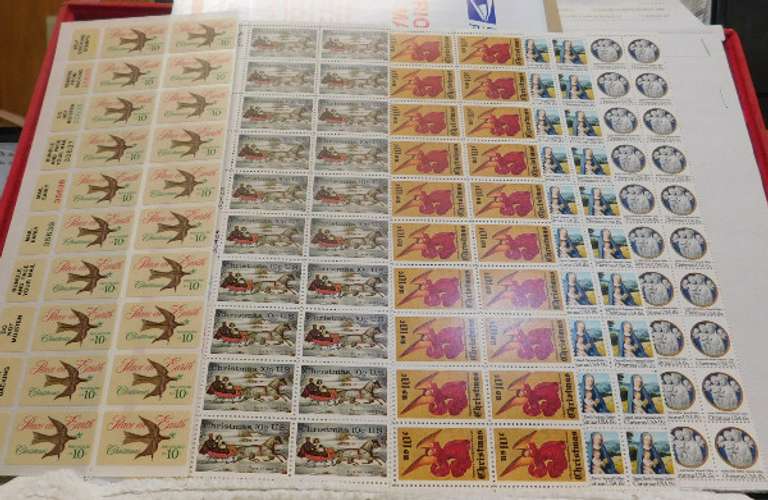Stamps:  Christmas $21.00